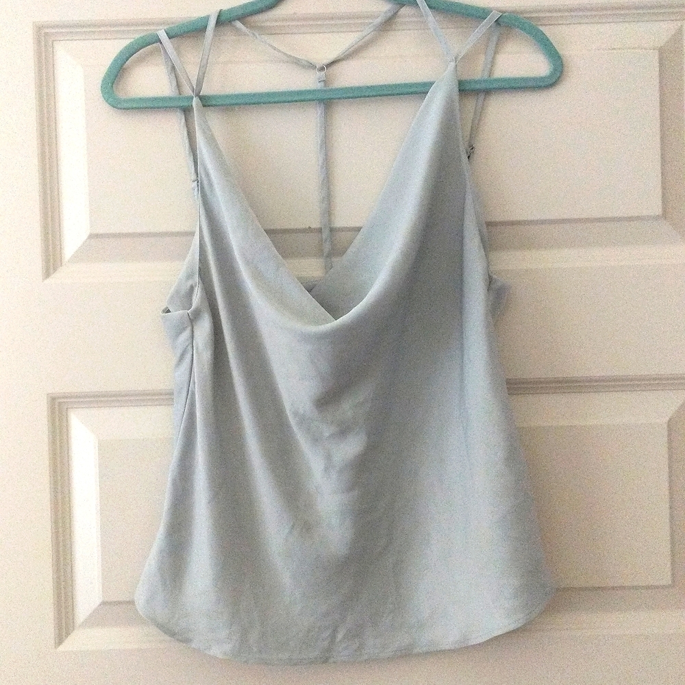 New, Never Worn Elegant Mint Green Tank Top, Large